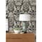 NuWallpaper Charcoal Eloise Peel & Stick Wallpaper